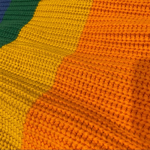 Lazy Oaf Rainbow Knit Rollneck - Picture 2 of 5